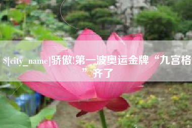 张家口骄傲!第一波奥运金牌“九宫格”齐了