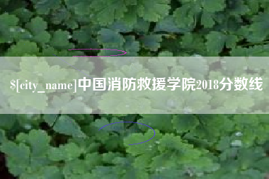 张家口中国消防救援学院2018分数线