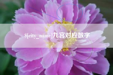 张家口九宫对应数字