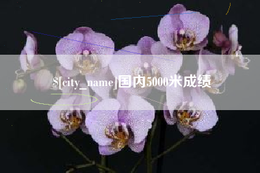 张家口国内5000米成绩