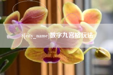 张家口数字九宫格玩法