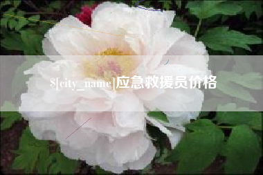 张家口应急救援员价格