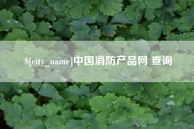张家口中国消防产品网 查询