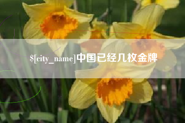 张家口中国已经几枚金牌