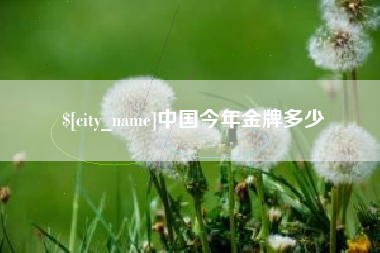张家口中国今年金牌多少