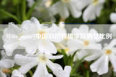 张家口中国消防救援学院男女比例