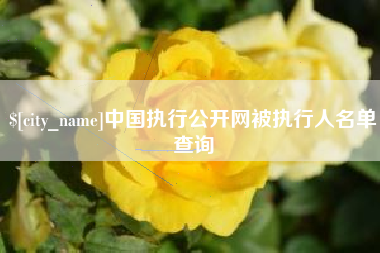张家口中国执行公开网被执行人名单查询