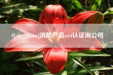 张家口消防产品cccf认证询公司
