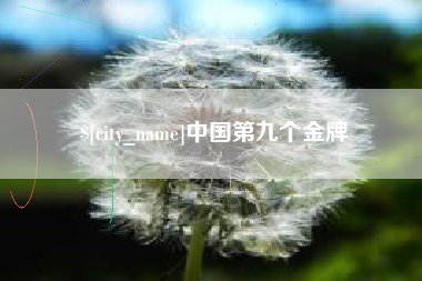 张家口中国第九个金牌