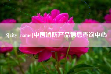 张家口中国消防产品信息查询中心
