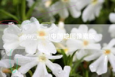 张家口中国地图像素版