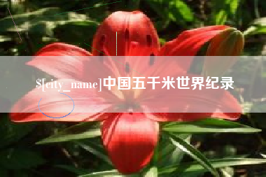 张家口中国五千米世界纪录