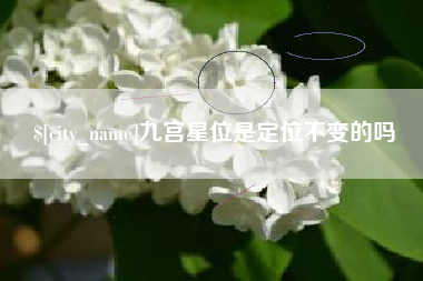 张家口九宫星位是定位不变的吗