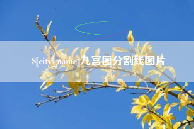 张家口九宫图分割线图片