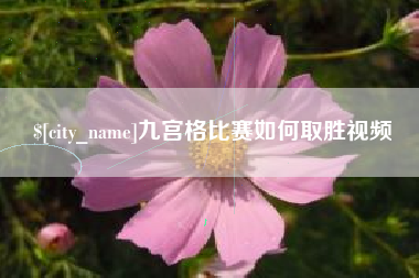 张家口九宫格比赛如何取胜视频