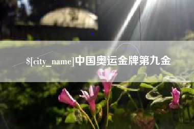 张家口中国奥运金牌第九金