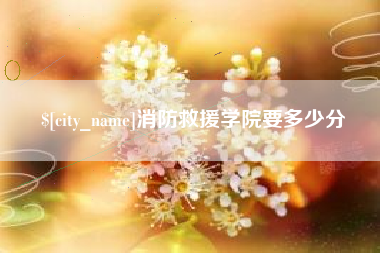 张家口消防救援学院要多少分